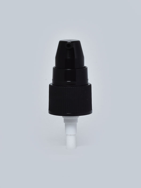 Black PP Plastic 20-410 ribbed Skirt Treatment Pump